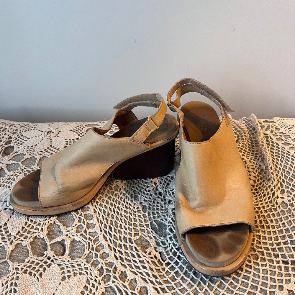 Camper Block Heel Sandals